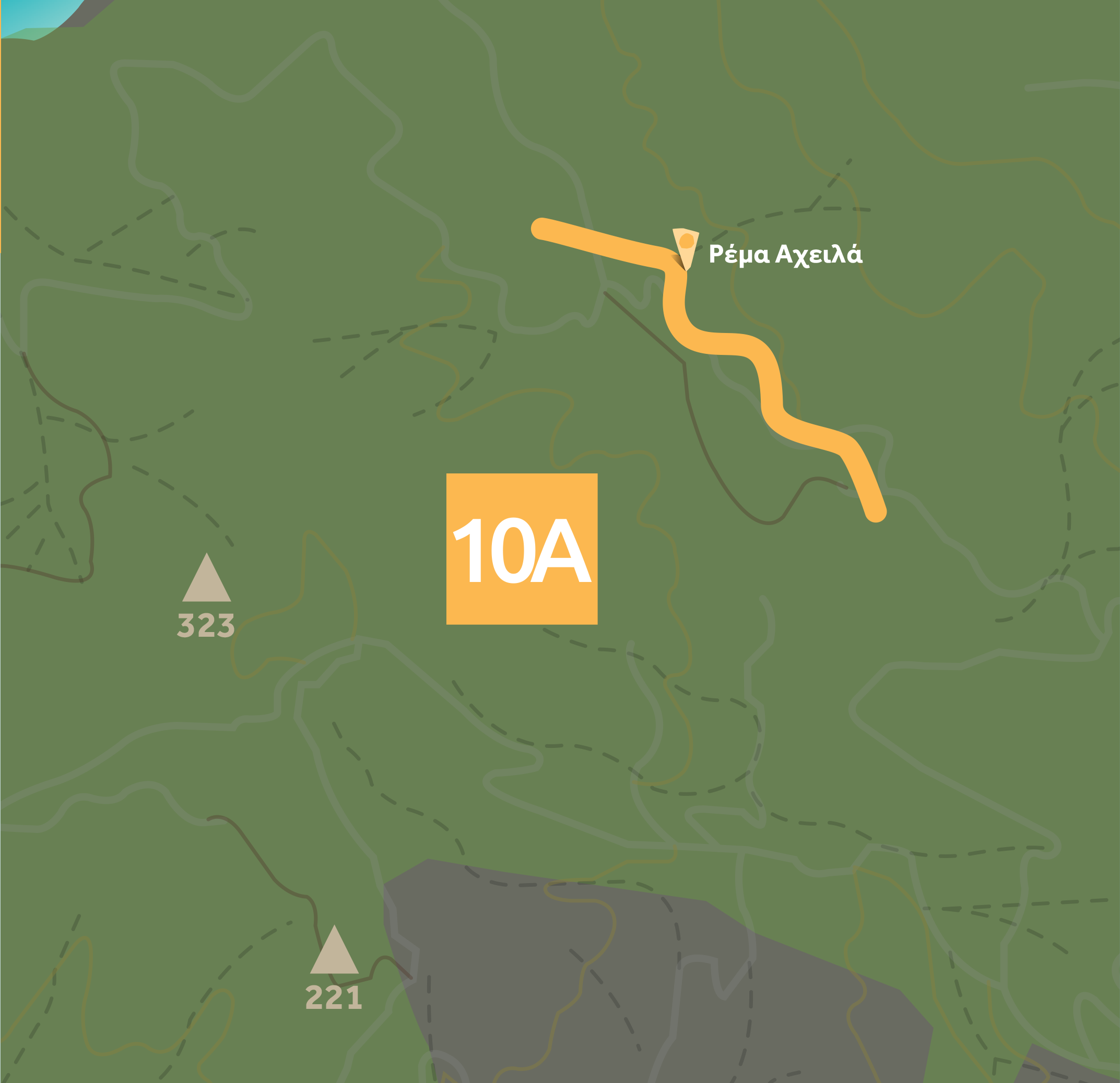 Χάρτης Διαδρομής 10Α