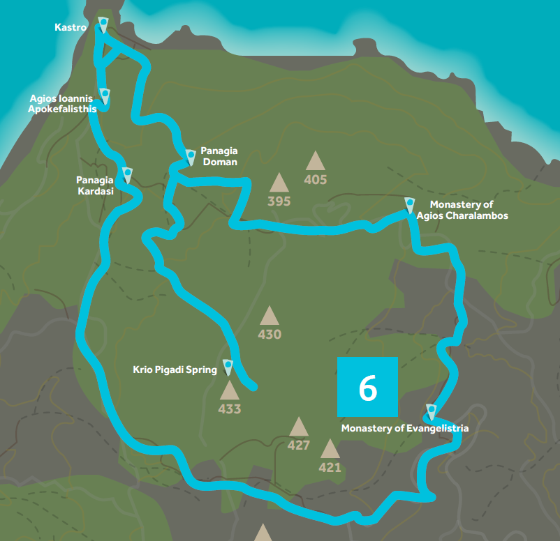 Route 6 Map\