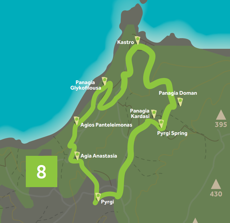 Route 8 Map